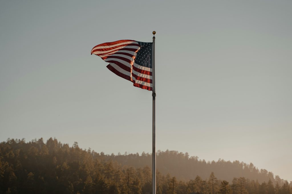 va loans veterans day flag